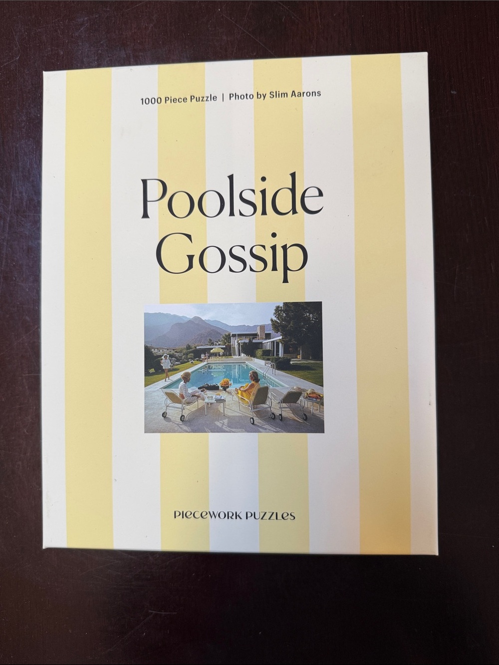 "Poolside Gossip" 1000-Piece Jigsaw Puzzle by Slim Aarons.